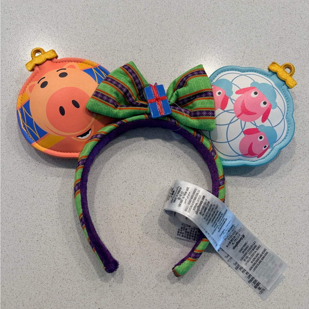 Colorful Cartoon Character Headband with Bow